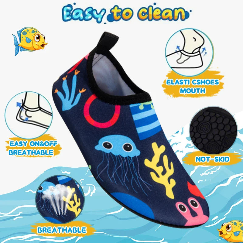Quick-Dry Aqua Swim Shoes