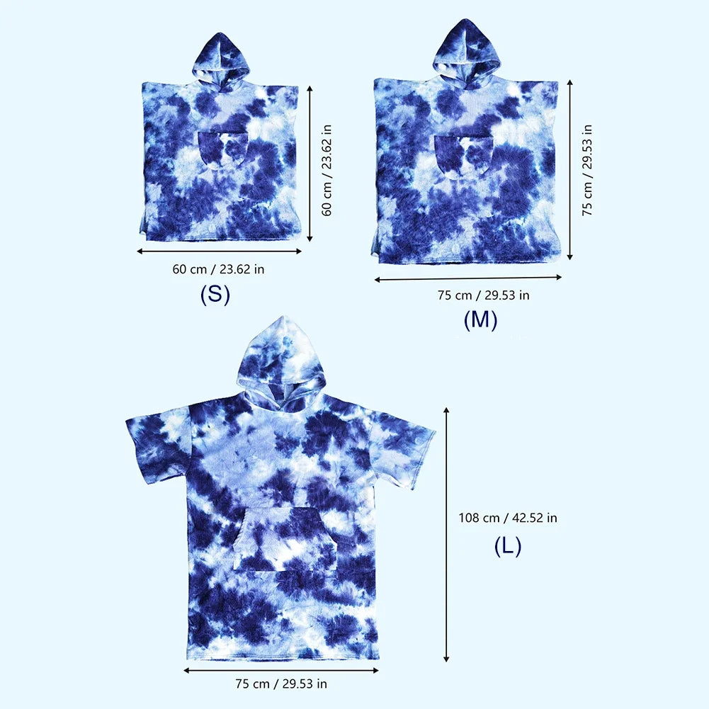 Quick-Dry Hooded Beach Poncho