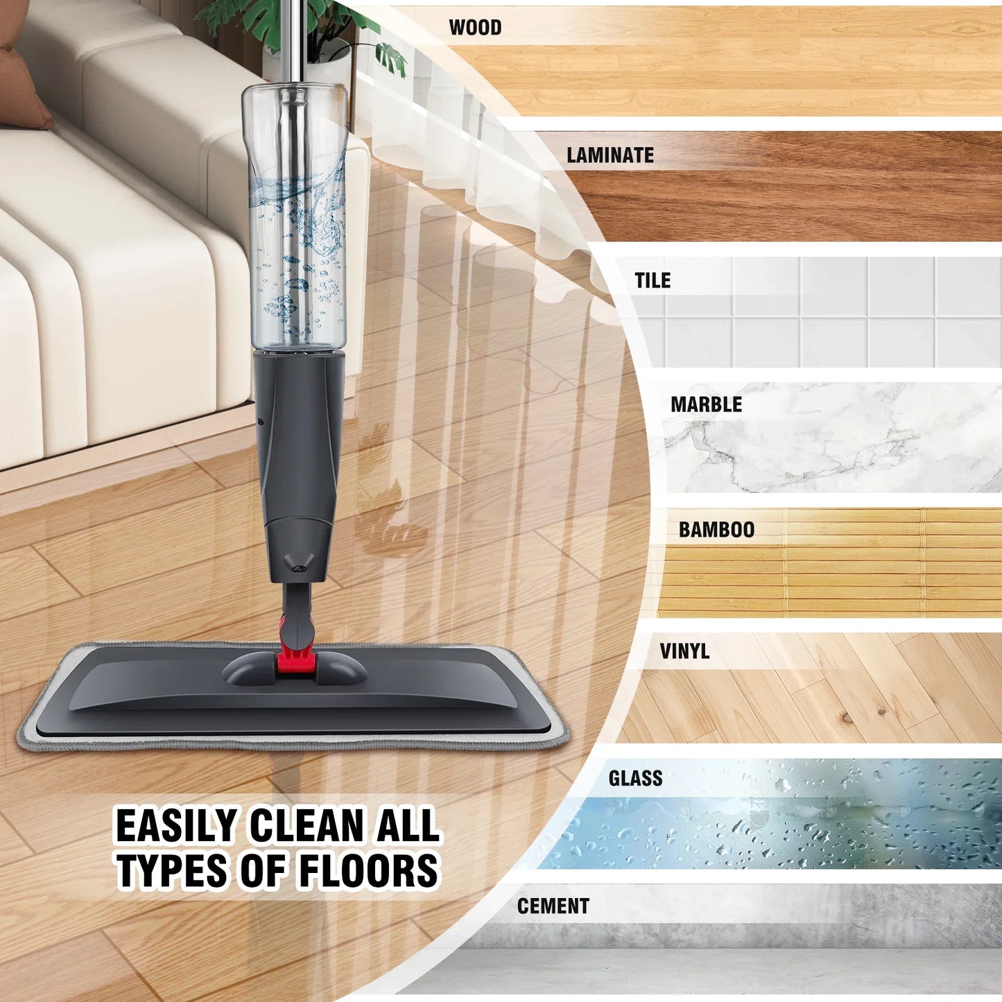 Easy Spin Spray Mop