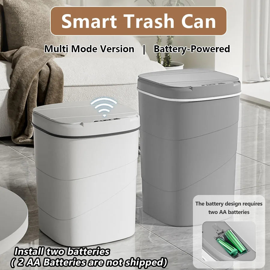 Touchless Smart Trash Bin