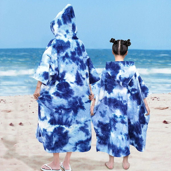 Quick-Dry Hooded Beach Poncho