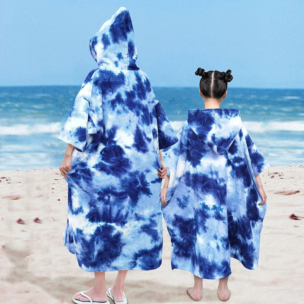Quick-Dry Hooded Beach Poncho
