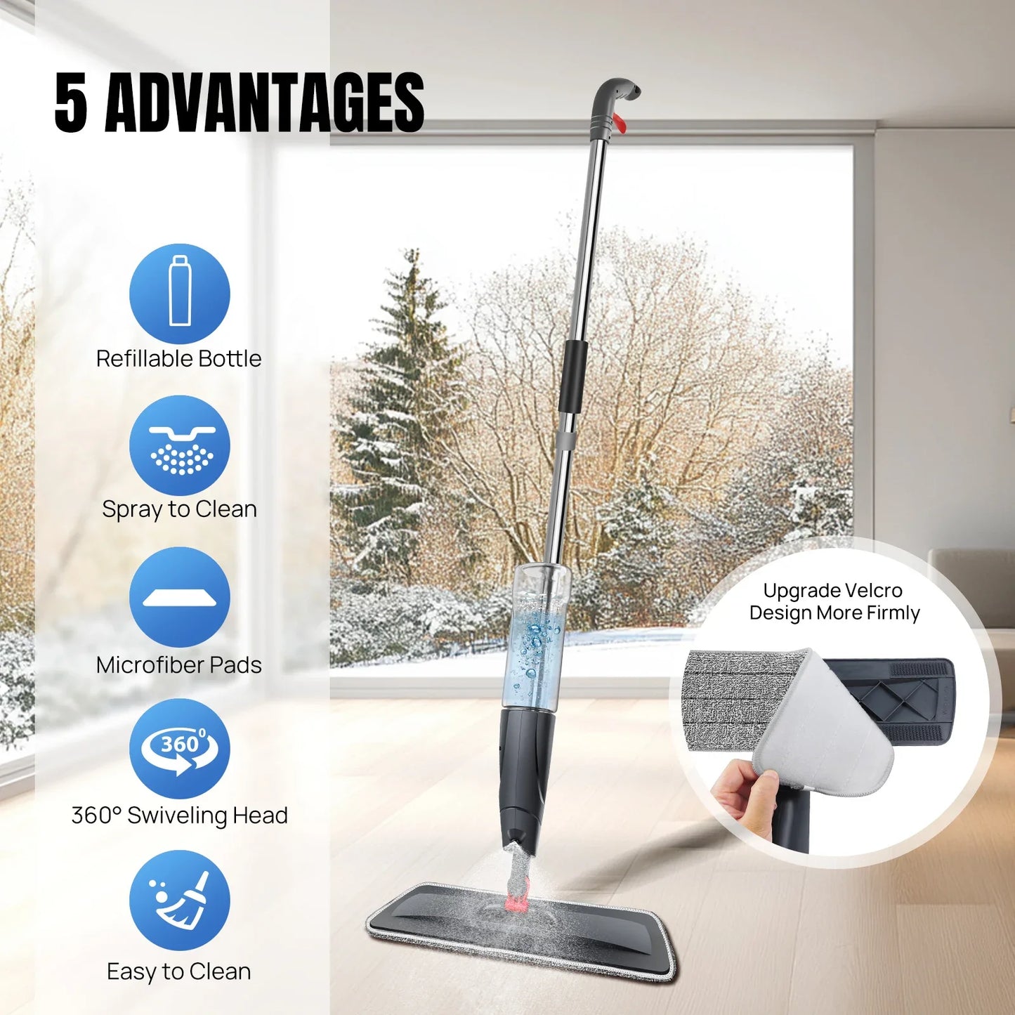 Easy Spin Spray Mop
